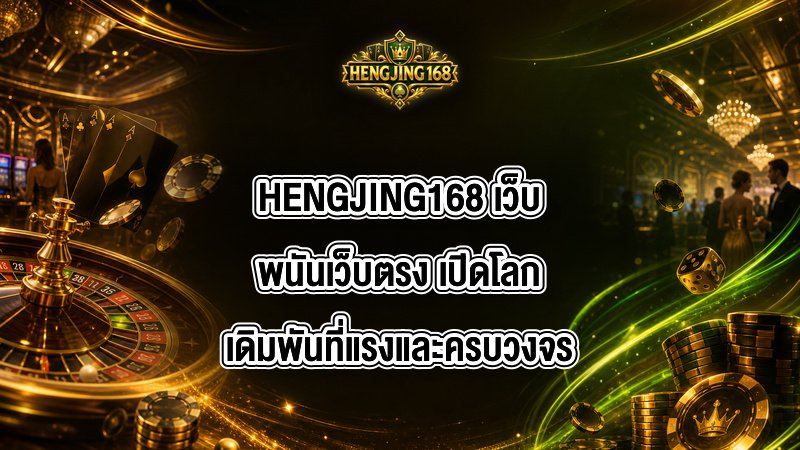 HENGJING168 เว็บพนันเว็บตรง