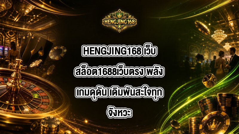 HENGJING168 เว็บสล็อต1688เว็บตรง